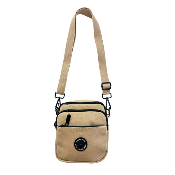 Pawsome Paws Boutique Mini Canvas Bag - Beige
