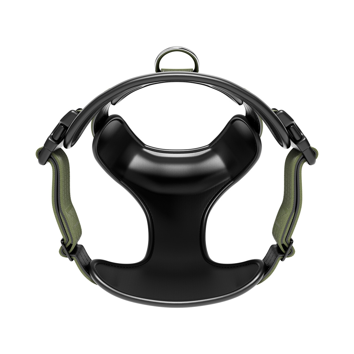 BULLYBILLOWS Premium Comfort Harness | Non Restrictive & Adjustable – Khaki - Image 2