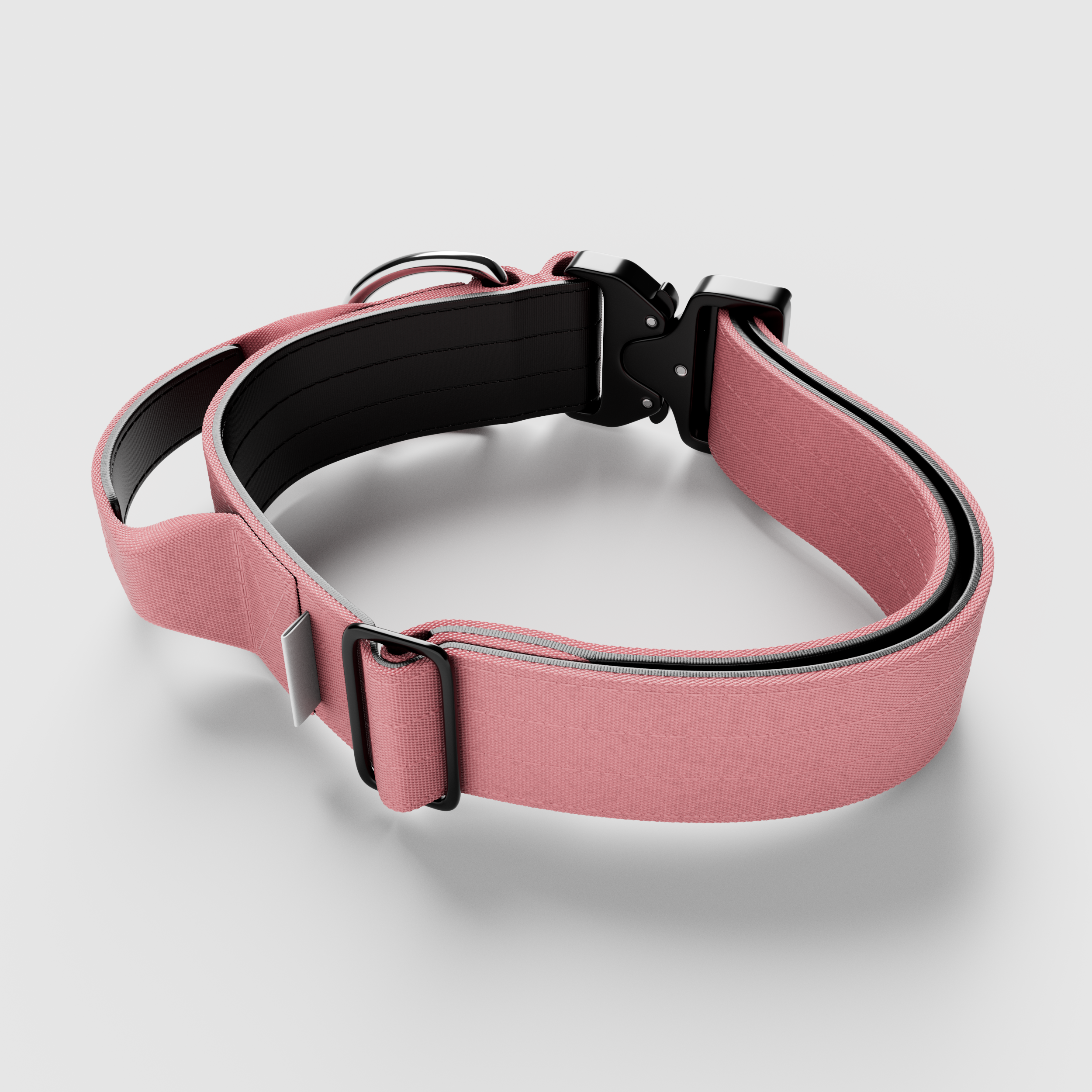 BULLYBILLOWS 5cm Combat Collar | With Handle & Rated Clip - Pink v2.0 - Image 3