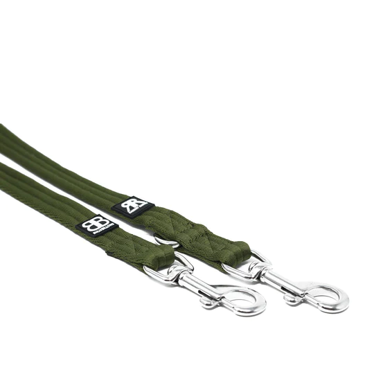 Bully Billows Double Ended Training Lead Khaki