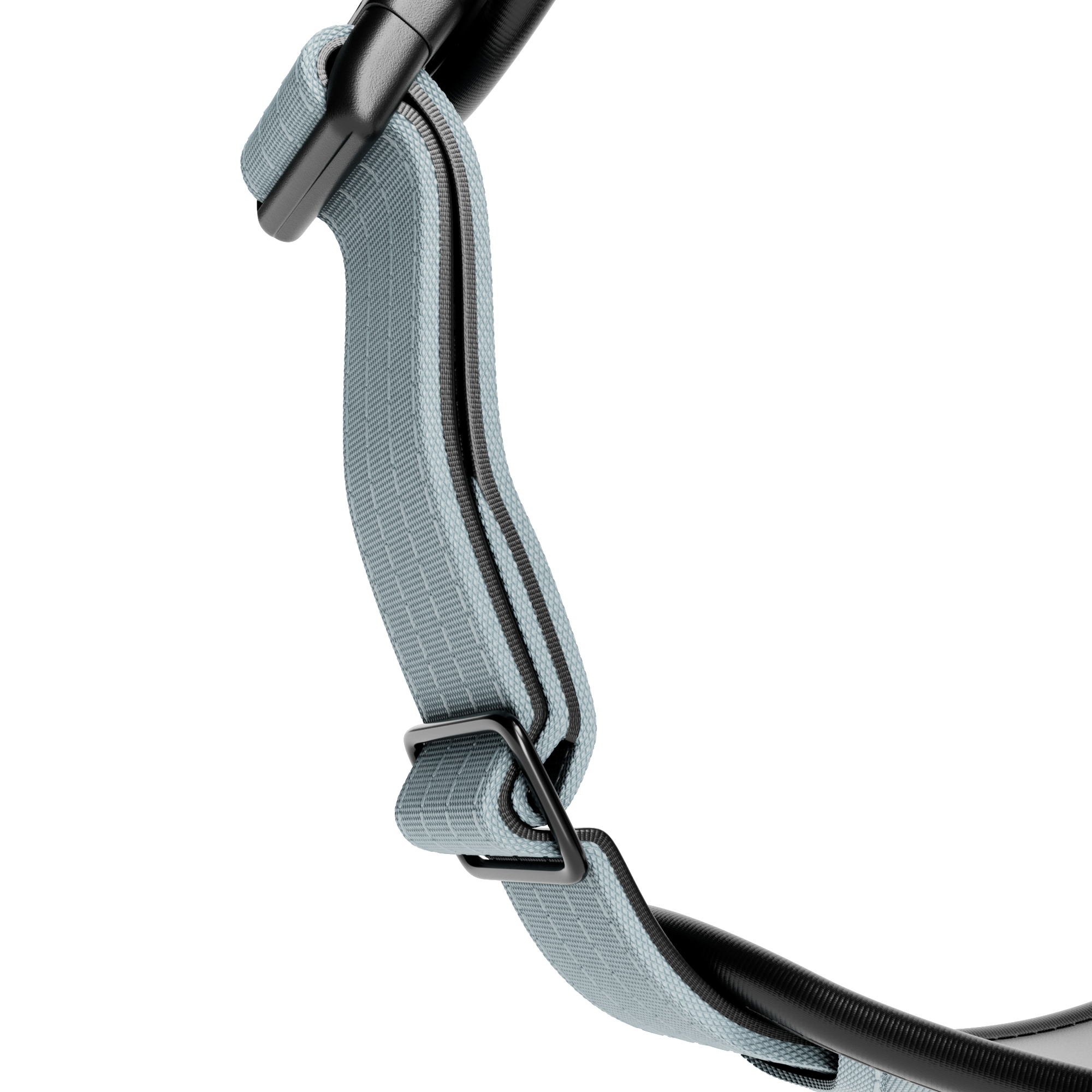 BULLYBILLOWS Premium Comfort Harness | Non Restrictive & Adjustable - Metal Grey v2.0 - Image 3