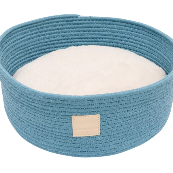 FuzzYard Rope Basket French Blue