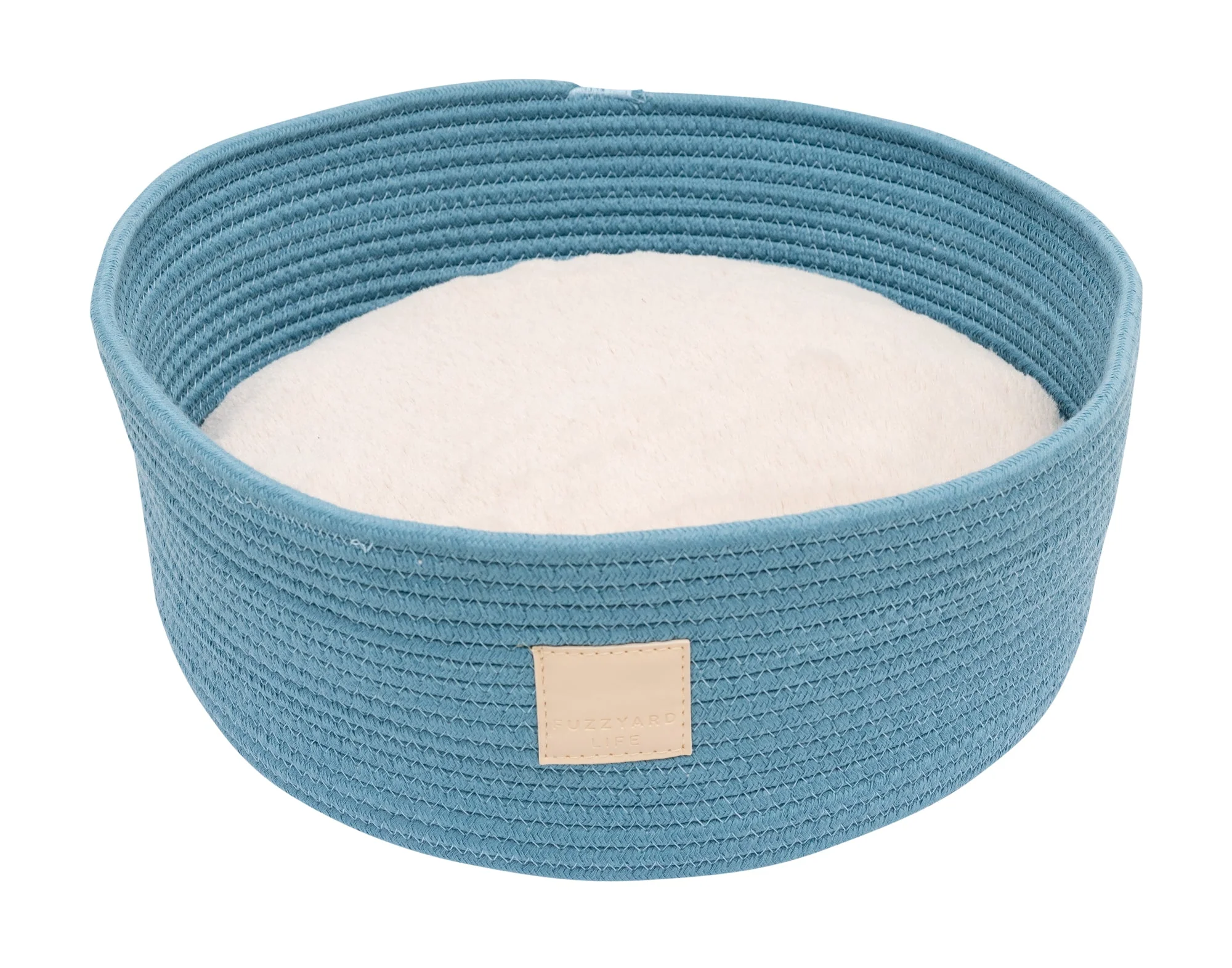 FuzzYard Rope Basket French Blue