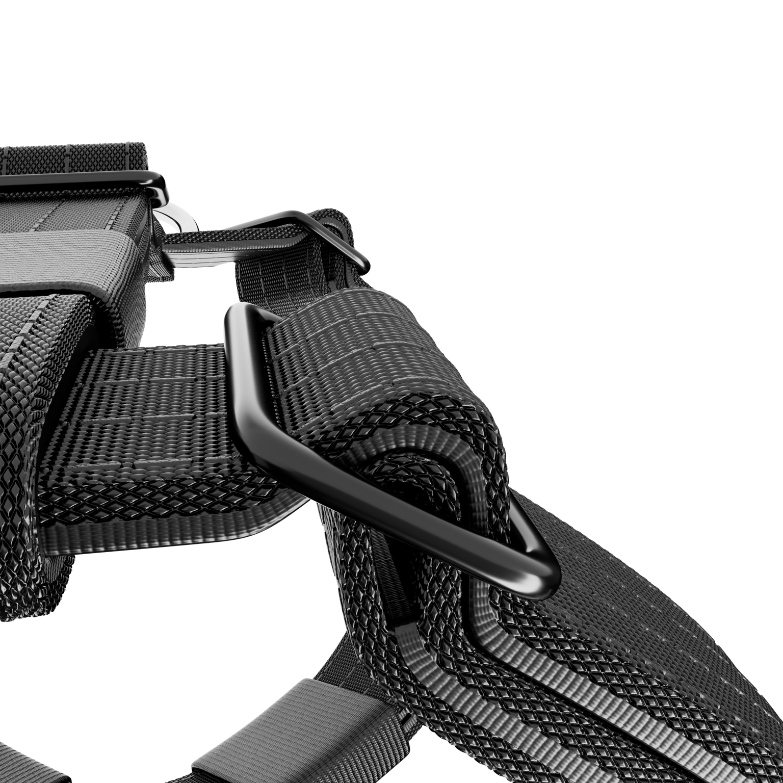 BULLYBILLOWS TRI-Harness® | Anti-Pull, Adjustable & Durable - Dog Trainers Choice - Black v2.0 - Image 2