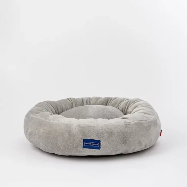 Hugo & Hudson Round Donut Dog Bed - Light Grey from Catdog Store