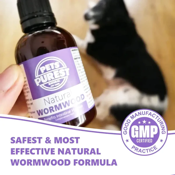 Pets Purest 100% Natural Wormwood Formula | 50ml from Catdog Store