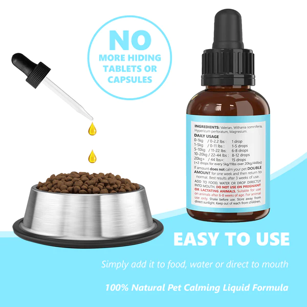 Pets Purest 100% Natural Premium Calming Aid | 50ml - Image 3