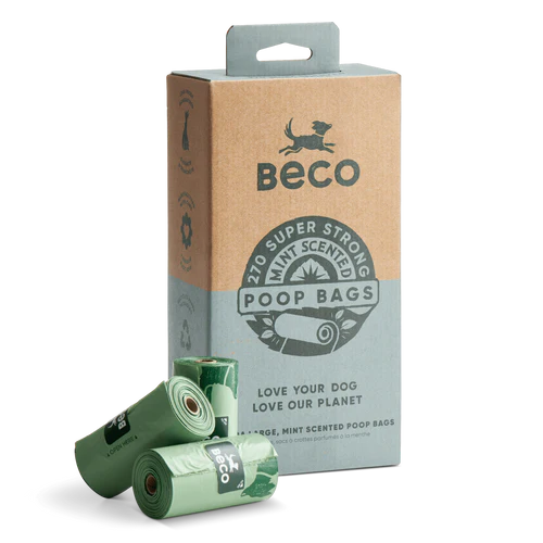 BECO Large Poop Bags | Mint Scented | 270 - Image 2