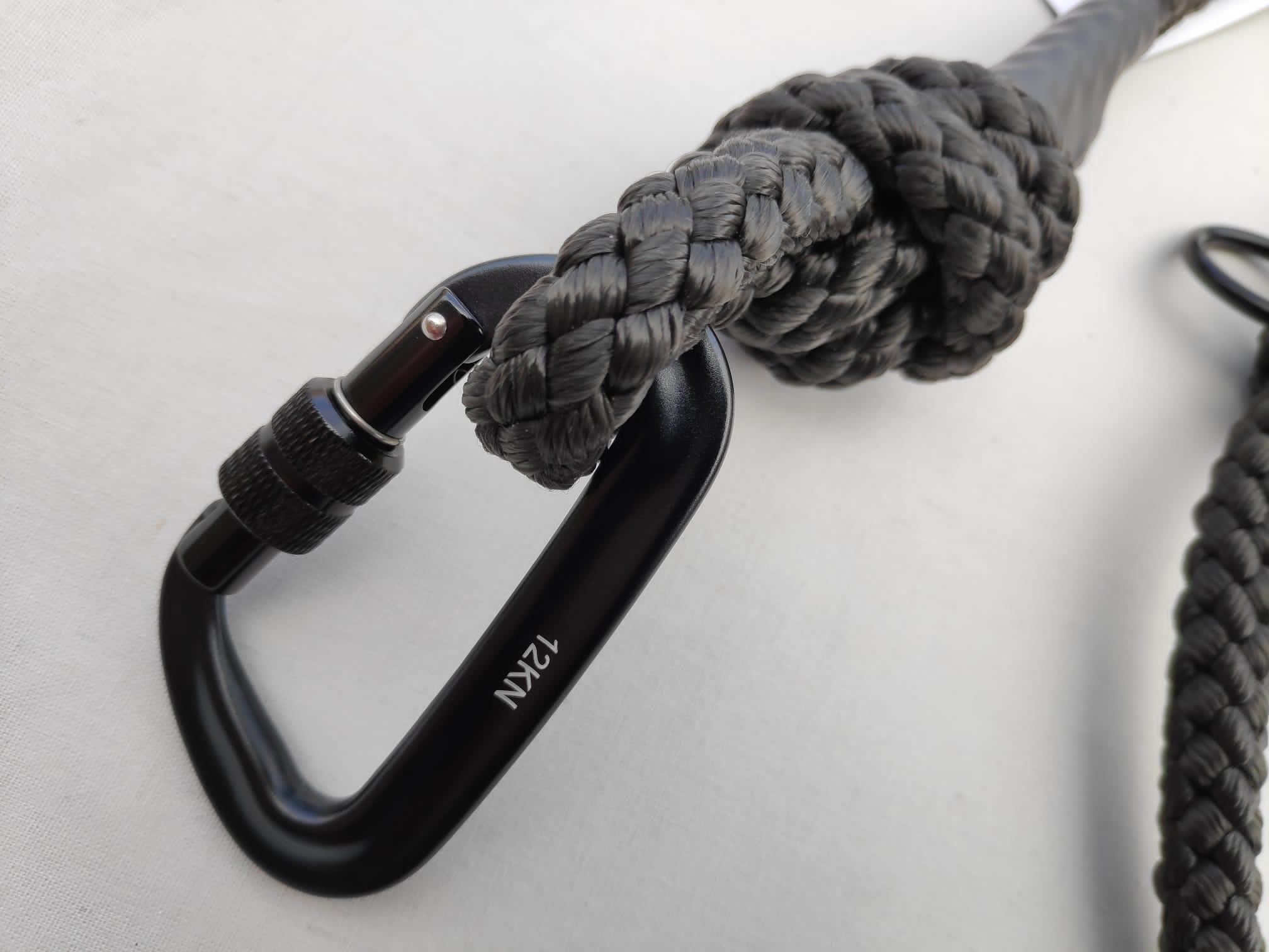 Delta Commander Training Lead 2 metre Black from Catdog Store