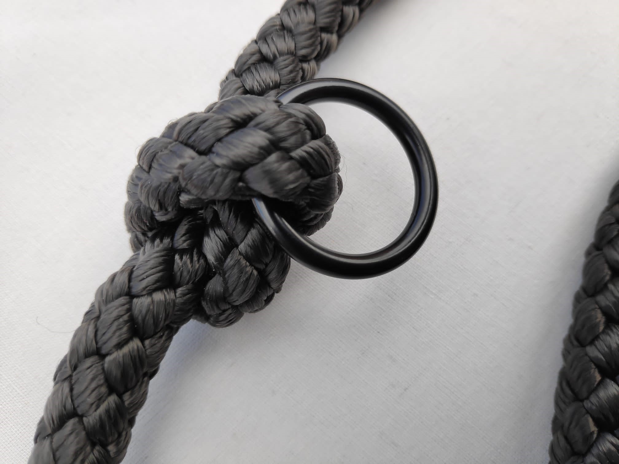 Delta Commander Training & Hands Free Rope Double Ended Dog Lead | 2 Metre | Black - Image 6