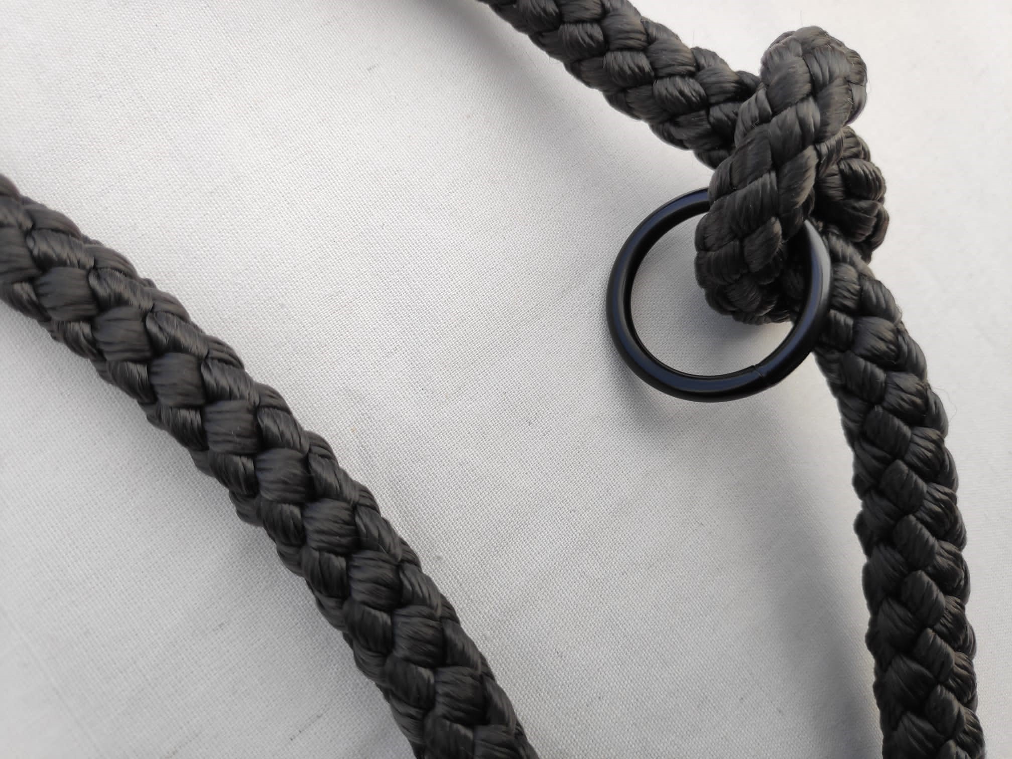 Delta Commander Training & Hands Free Rope Double Ended Dog Lead | 2 Metre | Black - Image 7