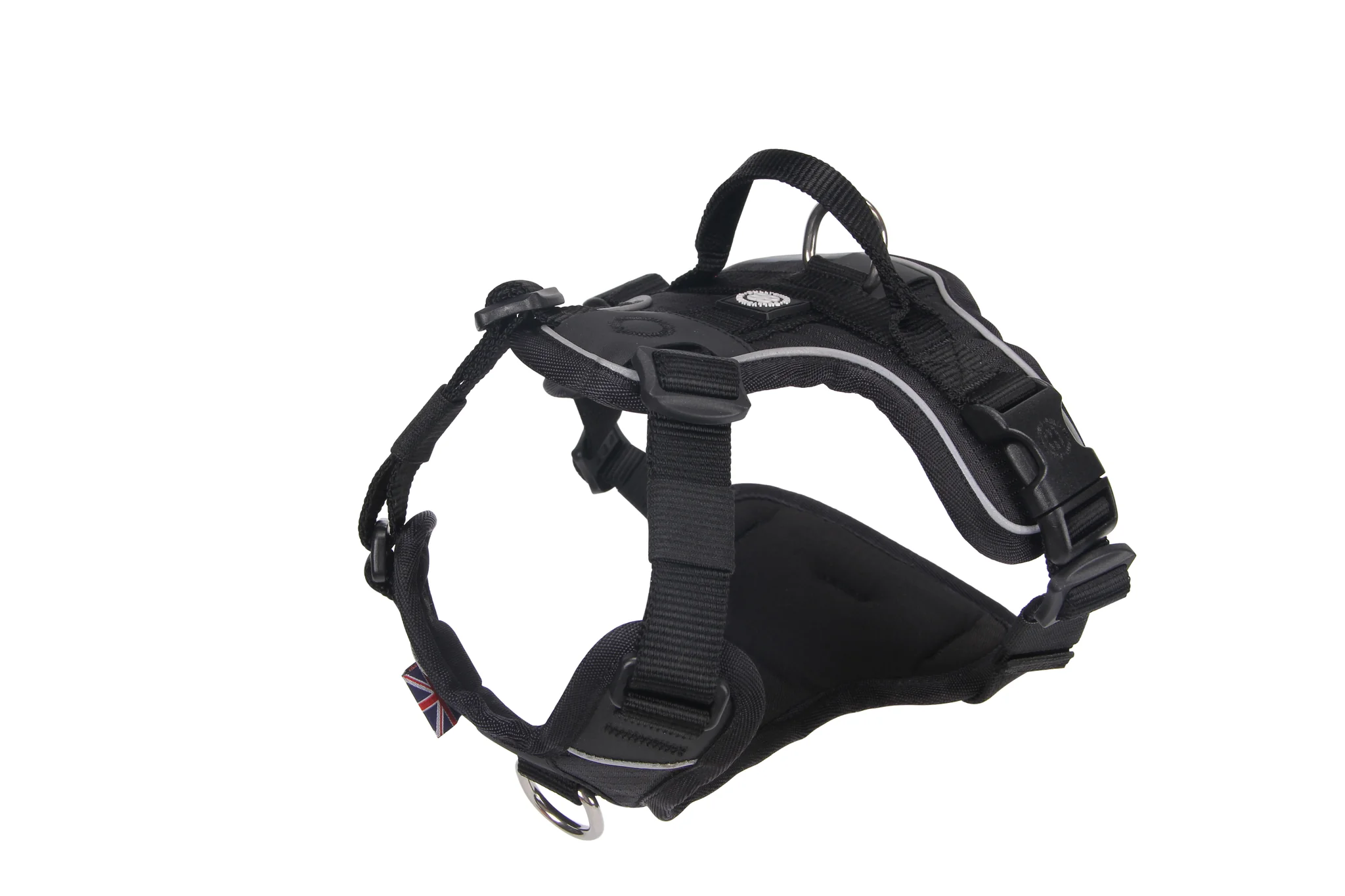 BullyBillows Hurricane Harness Black from Catdog Store