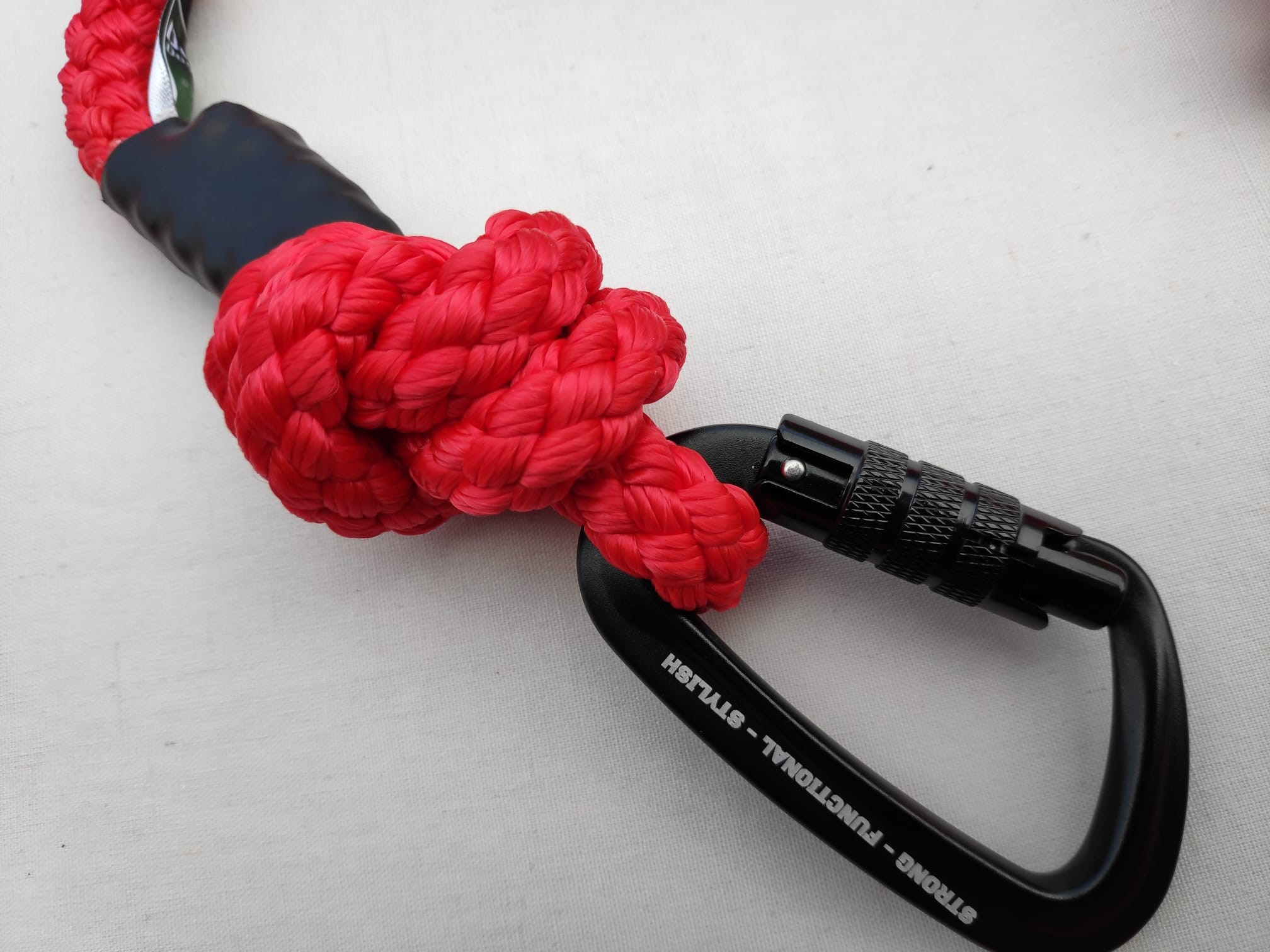 Delta Double Ended Training Dog Lead Red from Catdog Store