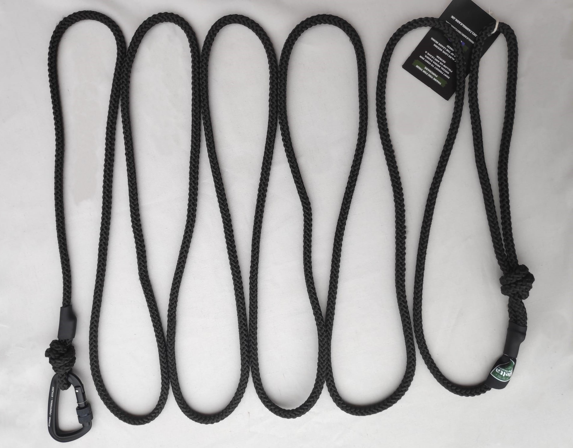 Delta Extra Long Lead | 5 Metre | Black - Image 5