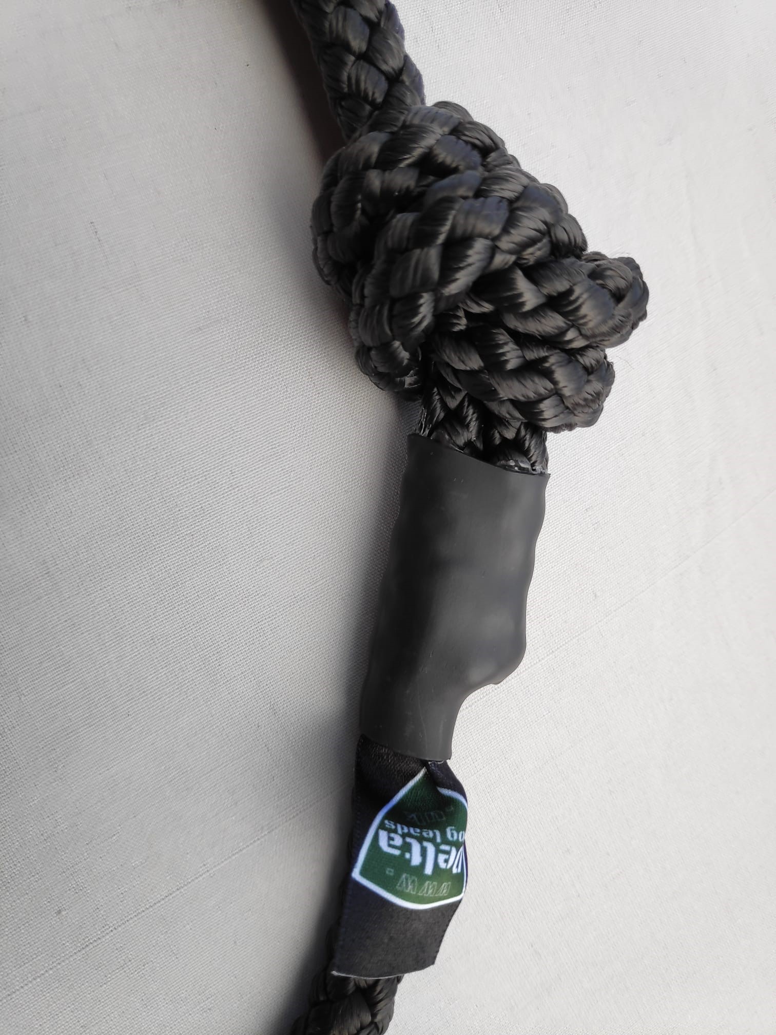 Delta Patrol Rope Dog Lead | 1.3 Metre | Black - Image 3