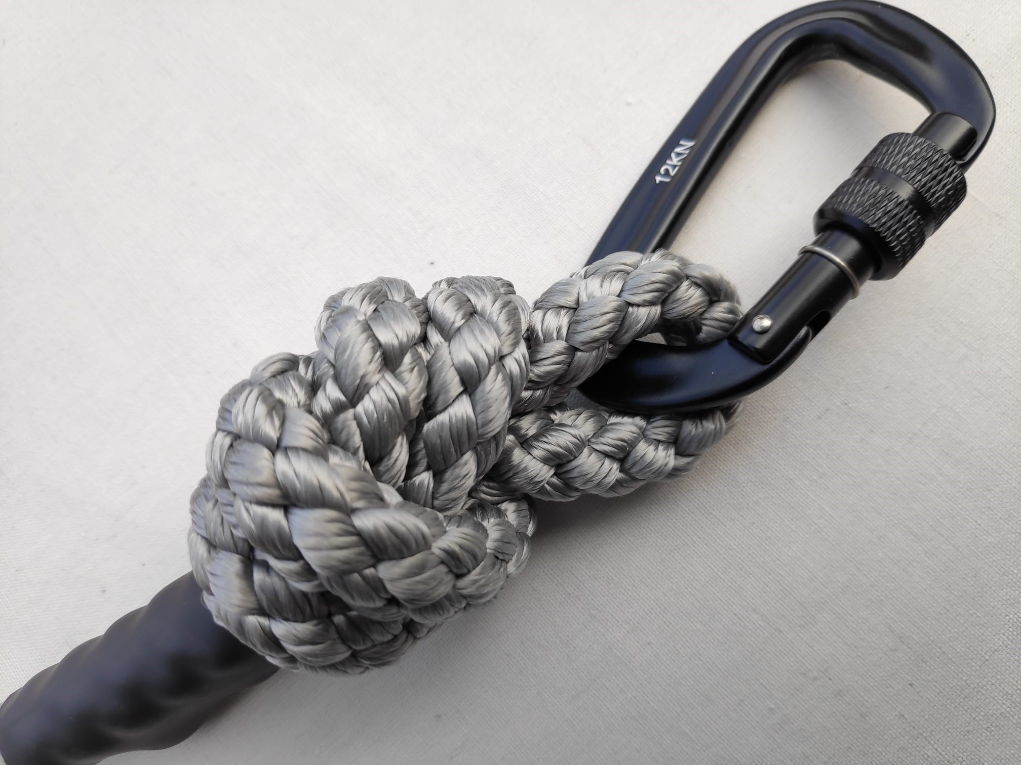 Delta Patrol Rope Dog Lead | 1.3 Metre | Grey - Image 2