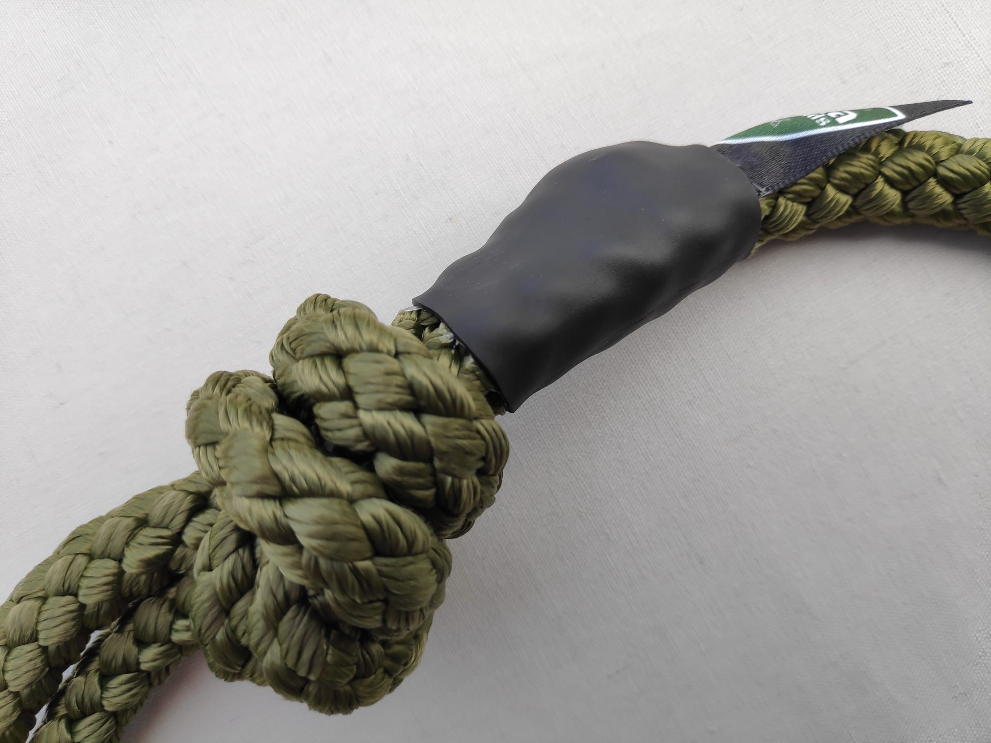 Delta Patrol Rope Dog Lead | 1.3 Metre | Khaki - Image 3