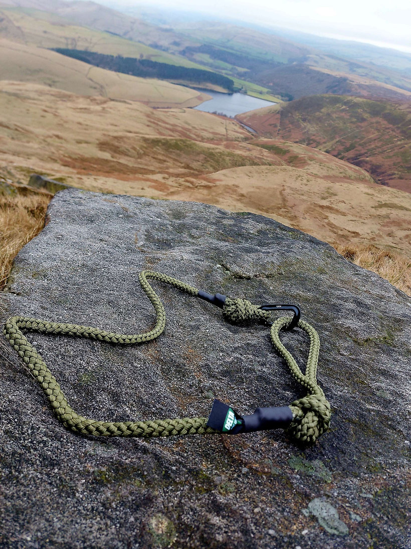 Delta Patrol Rope Dog Lead | 1.3 Metre | Khaki - Image 4