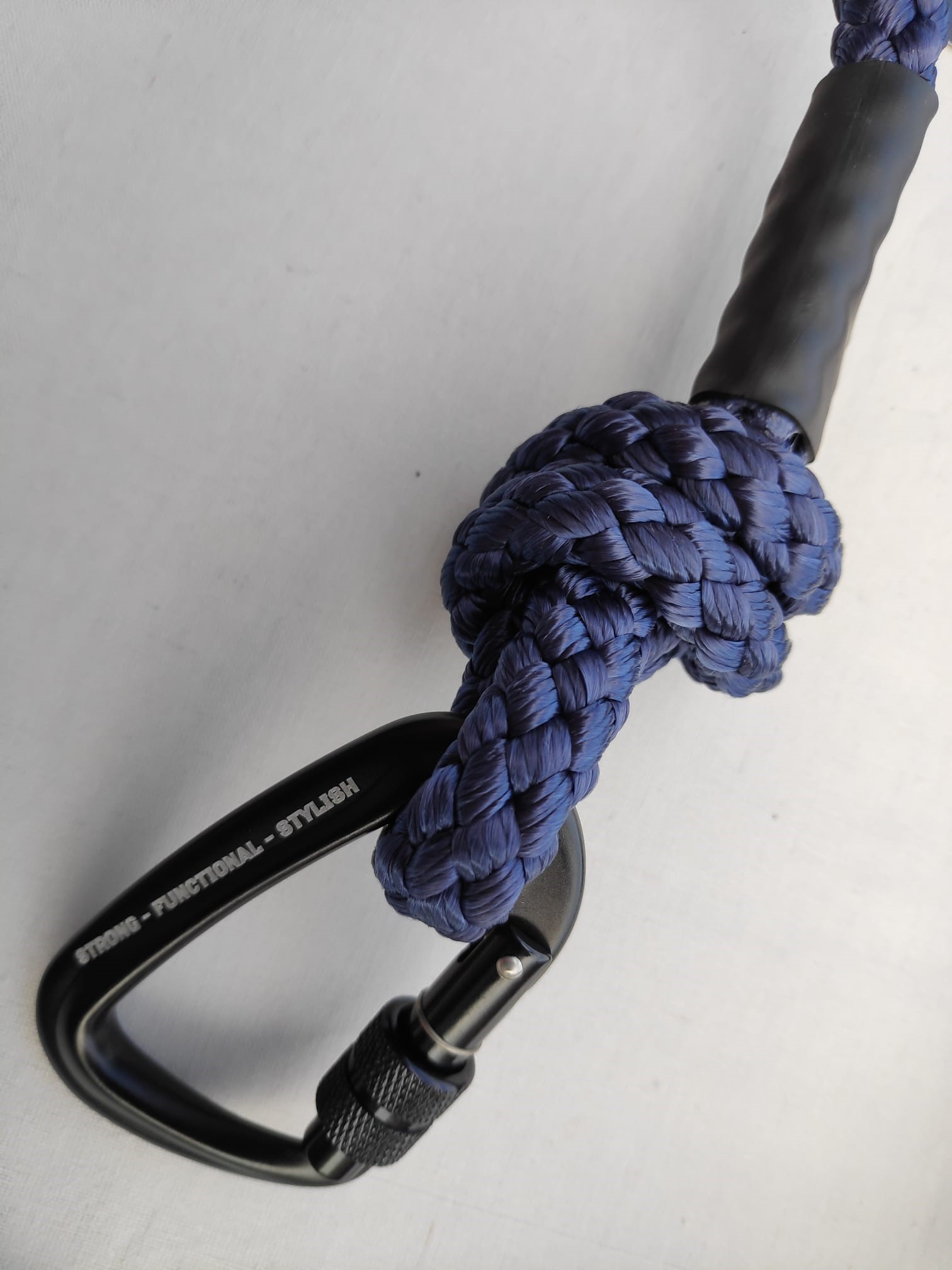 Delta Patrol Rope Dog Lead Navy Blue from Catdog Store