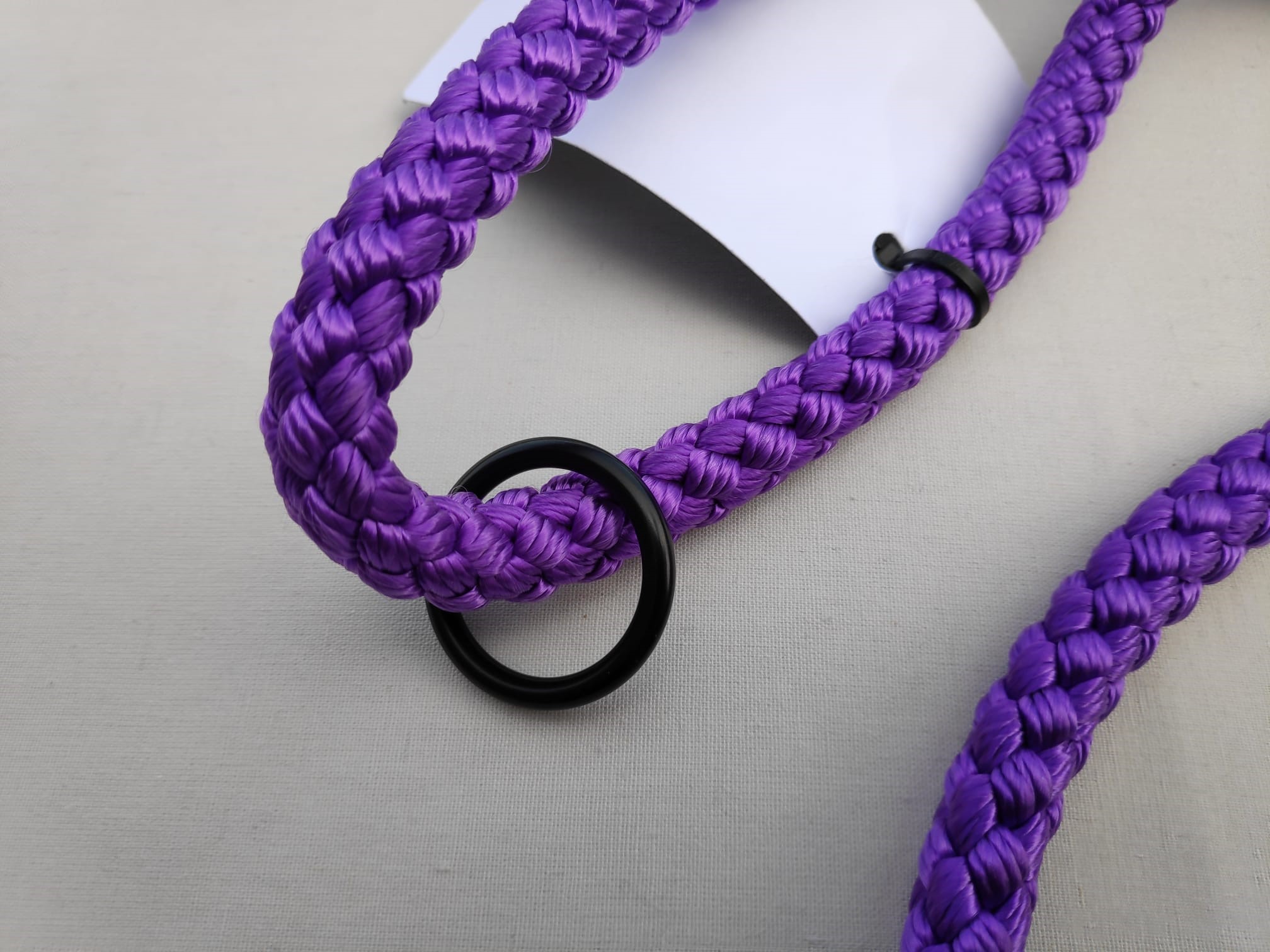Delta Patrol Rope Dog Lead | 1.5 Metre | Purple - Image 3