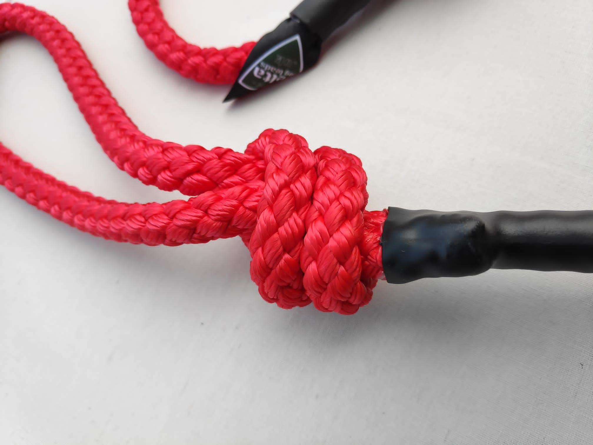 Delta Patrol Rope Dog Lead | 1.3 Metre | Red - Image 3