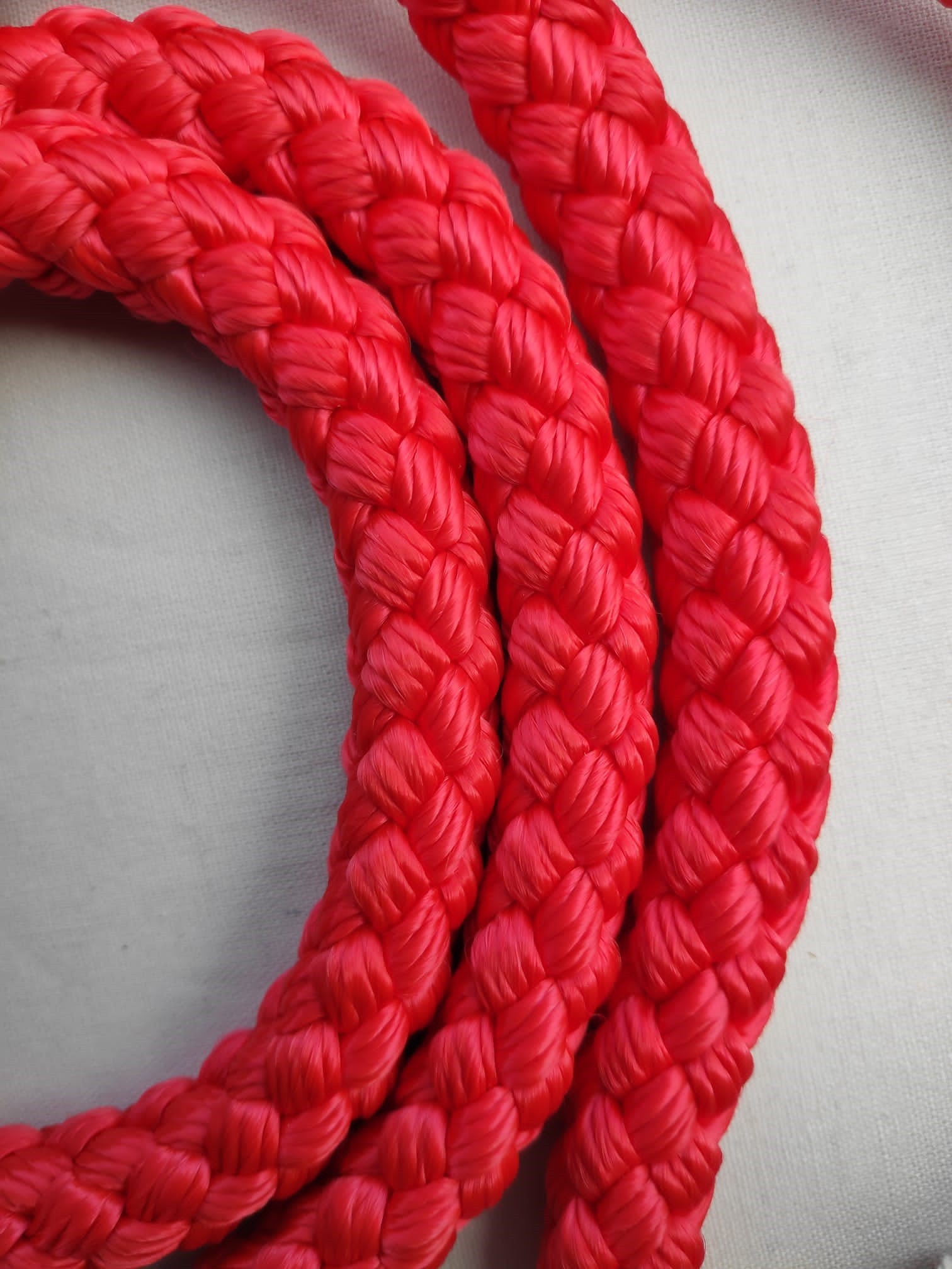 Delta Patrol Rope Dog Lead | 1.3 Metre | Red - Image 4