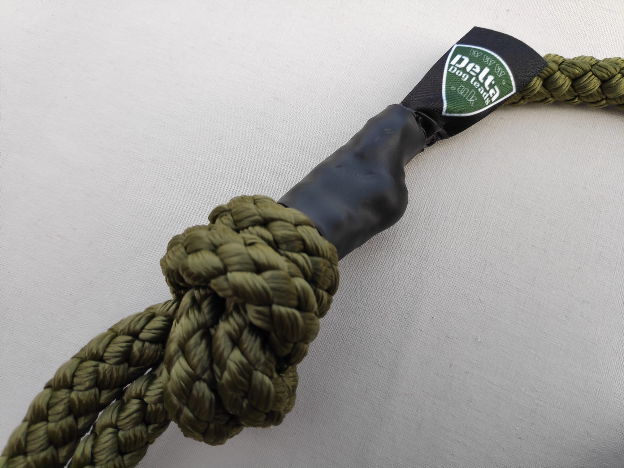 Delta Rope Slip Lead | 1.2 Metre | Khaki - Image 3