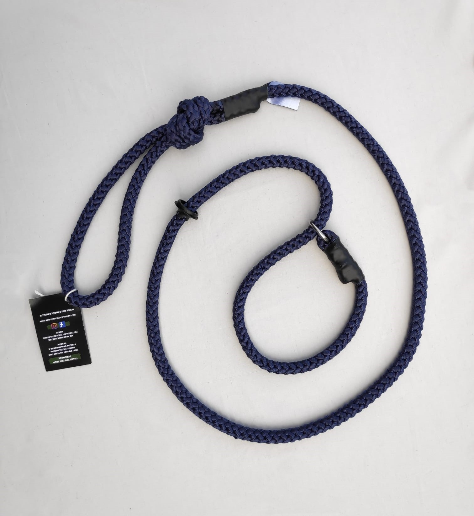 Delta Slip Lead Navy Blue from Catdog Store