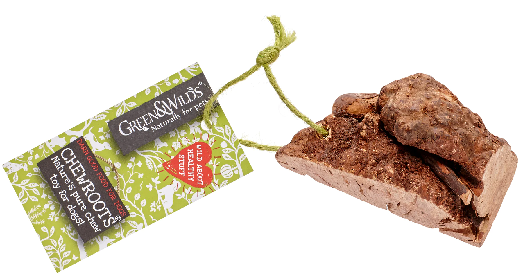 Green & Wilds Chewroot | Extra Small from CATDOG Store