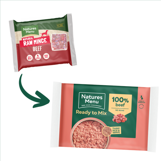 Natures Menu Frozen All Beef Mince 400g from Catdog Store