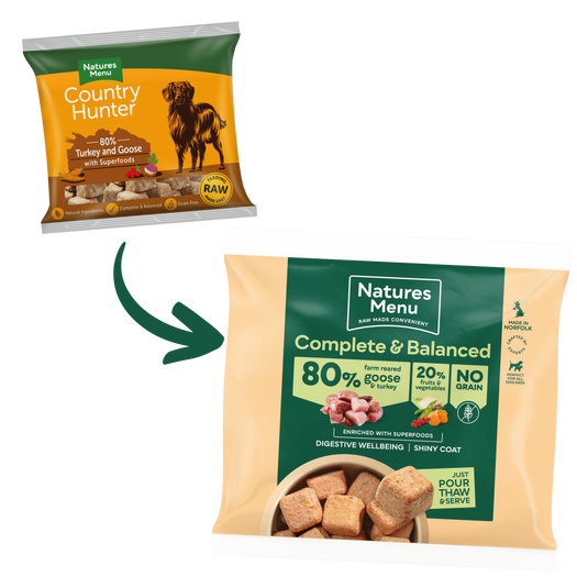 Natures Menu Frozen Nuggets Goose and Turkey Grain Free 1kg - Image 4