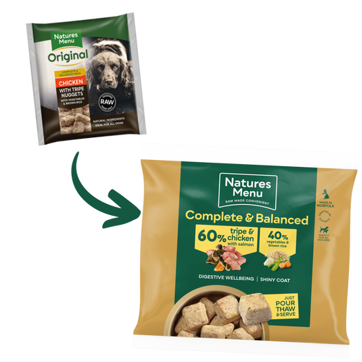 Natures Menu Frozen Nuggets Tripe and Chicken 1kg - Image 4