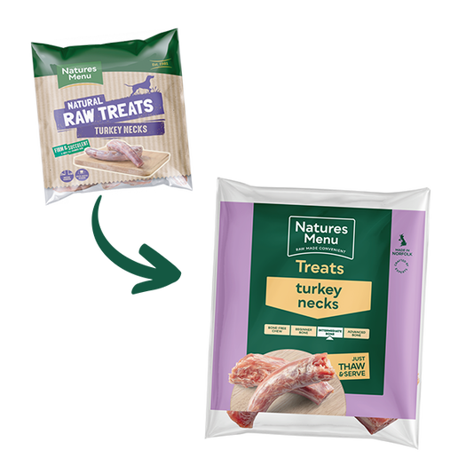 Natures Menu Frozen Raw Turkey Necks 2pcs - Image 4