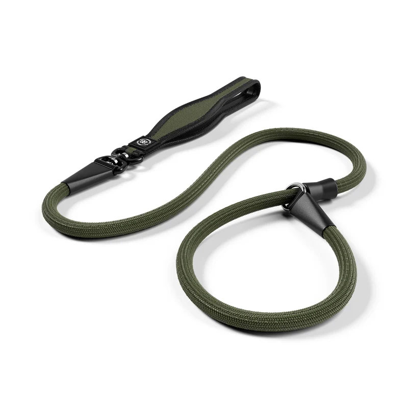 BULLYBILLOWS Slip Lead | Anti-Pull & Anti-Choking Training Lead - Khaki from Catdog Store
