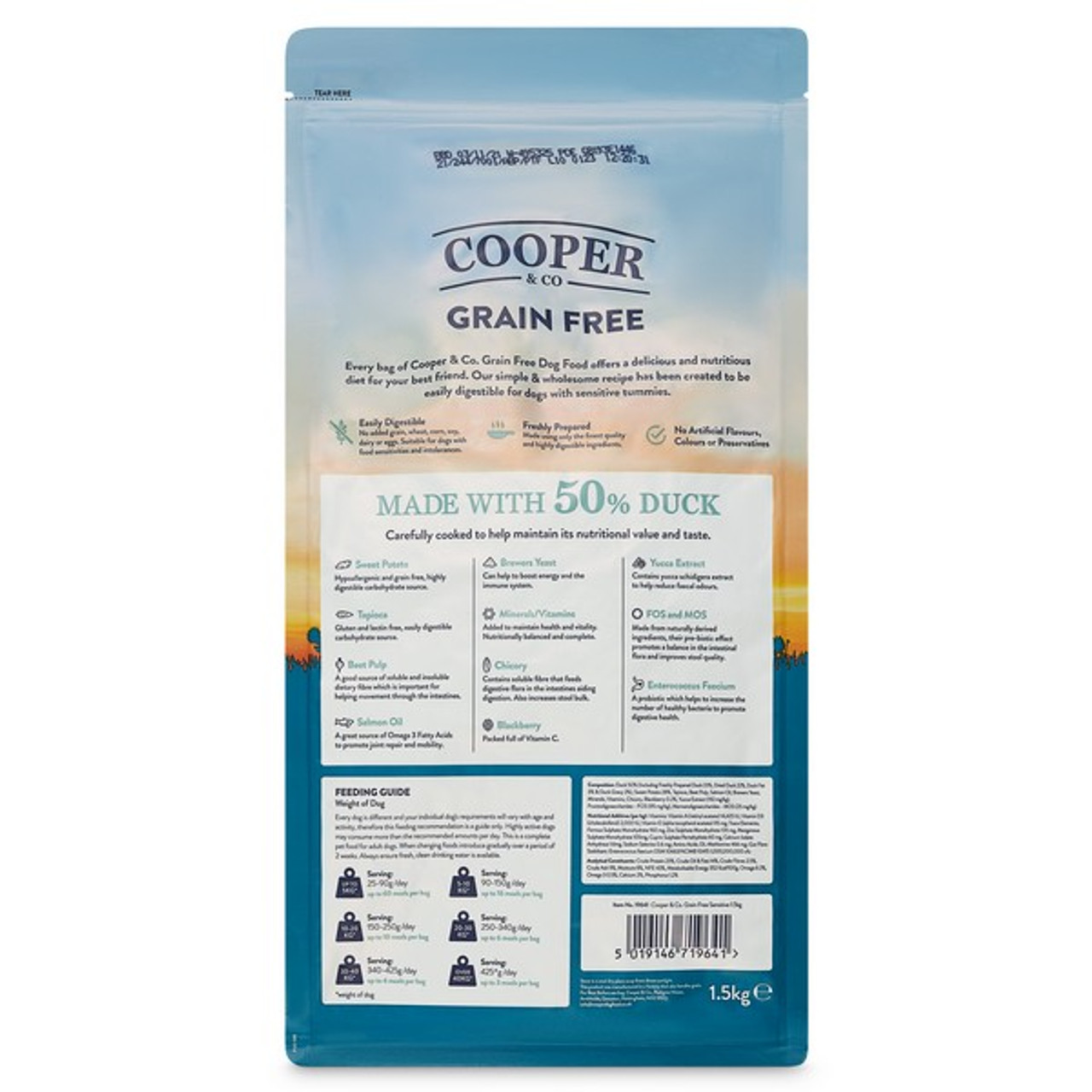 Cooper & Co Sensitive Duck with Sweet Potato and Blackberry 10kg from Catdog Store