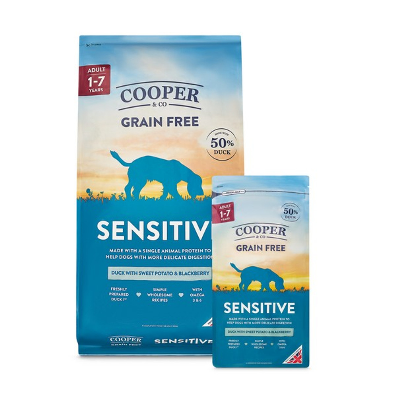 Cooper & Co Sensitive Duck with Sweet Potato and Blackberry 10kg from Catdog Store
