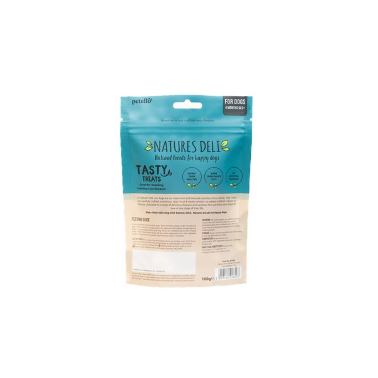 Natures Deli Chicken Wrapped Calcium Bones 100g from Catdog Store