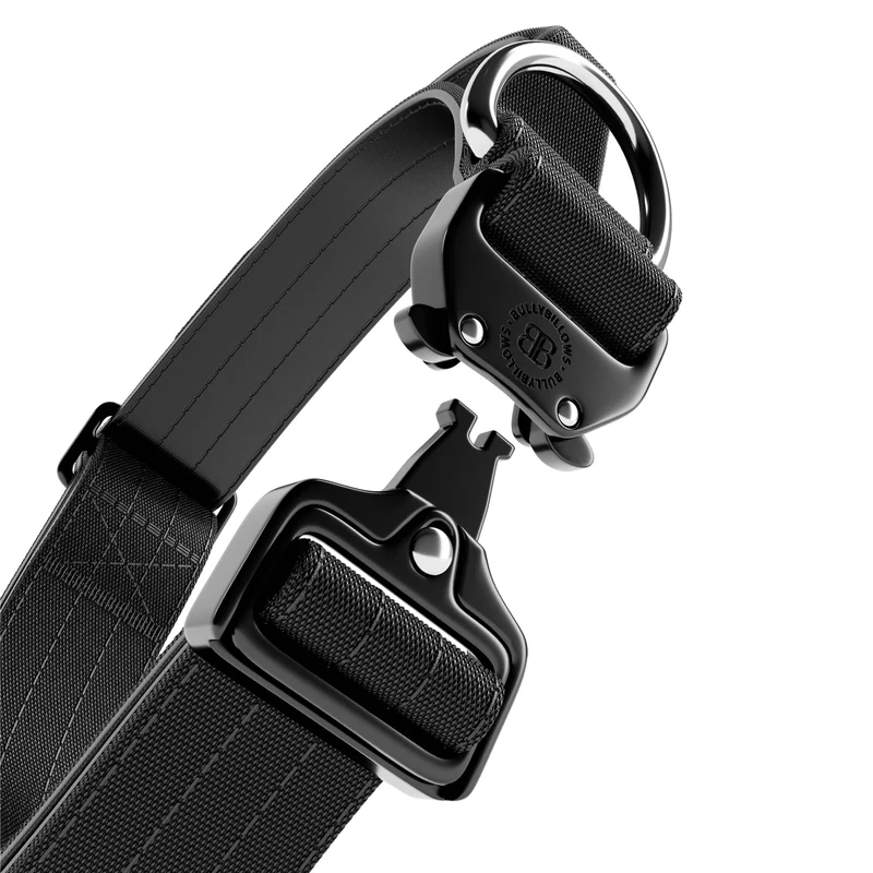 4cm Combat® Collar | With Handle & Rated Clip - Black v2.0 from CATDOG Store