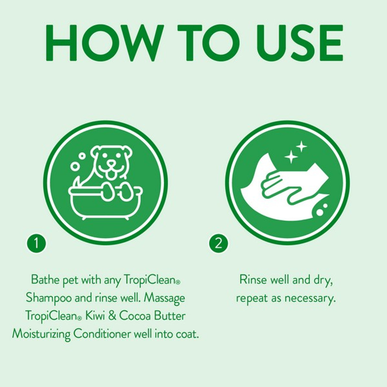 TropiClean Kiwi and Cocoa Butter Conditioner | Moisturising - Image 6
