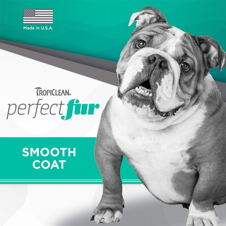 TropiClean Perfect Fur SMOOTH COAT Shampoo for Dogs | 473ml - Image 3
