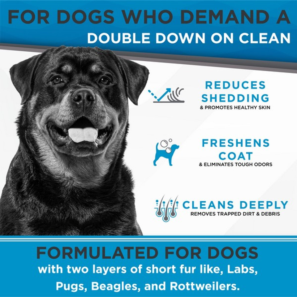 TropiClean Perfect Fur SHORT DOUBLE COAT Shampoo for Dogs | 473ml - Image 4