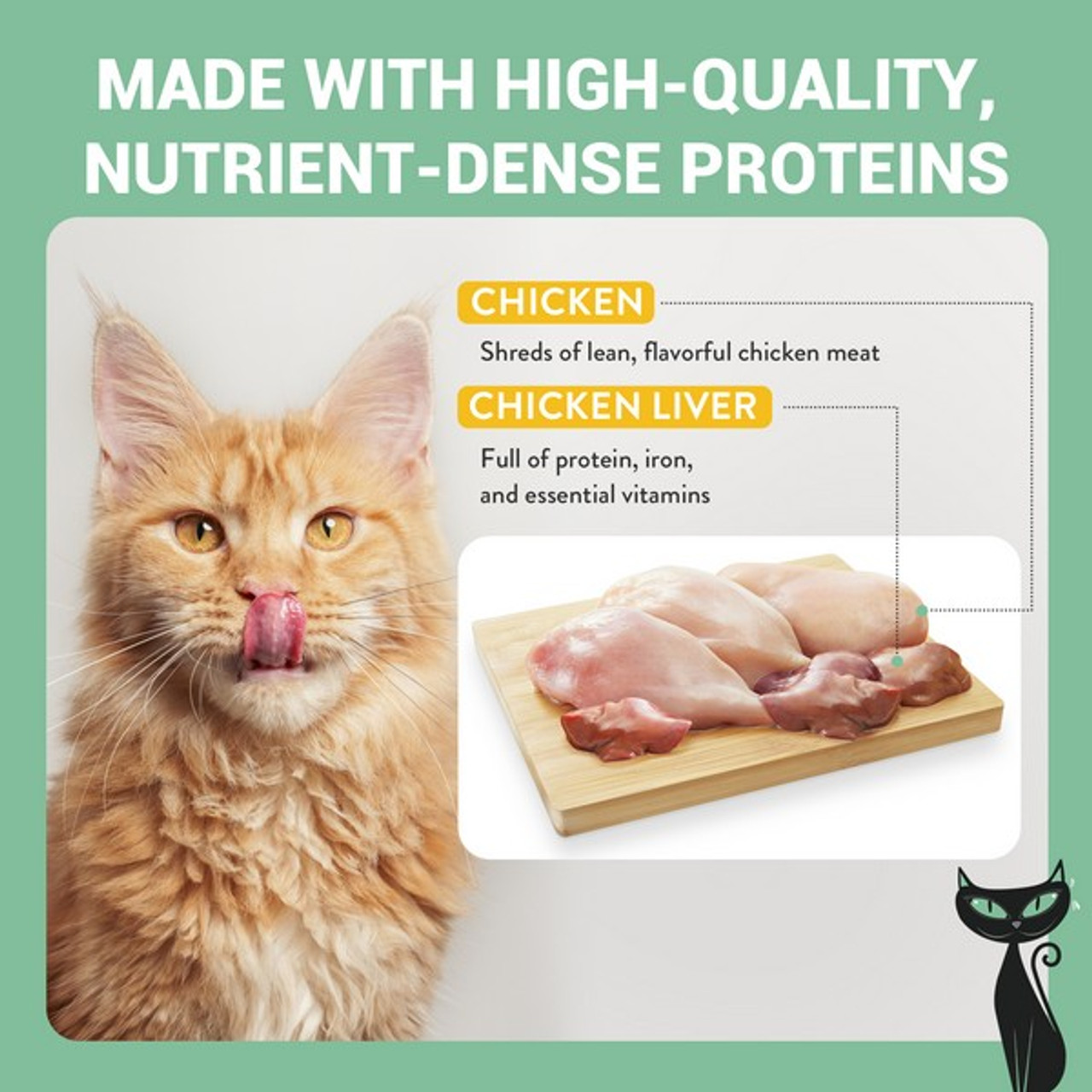 Schesir After Dark Wholefood Adult Cat Chicken | 80g - Image 6