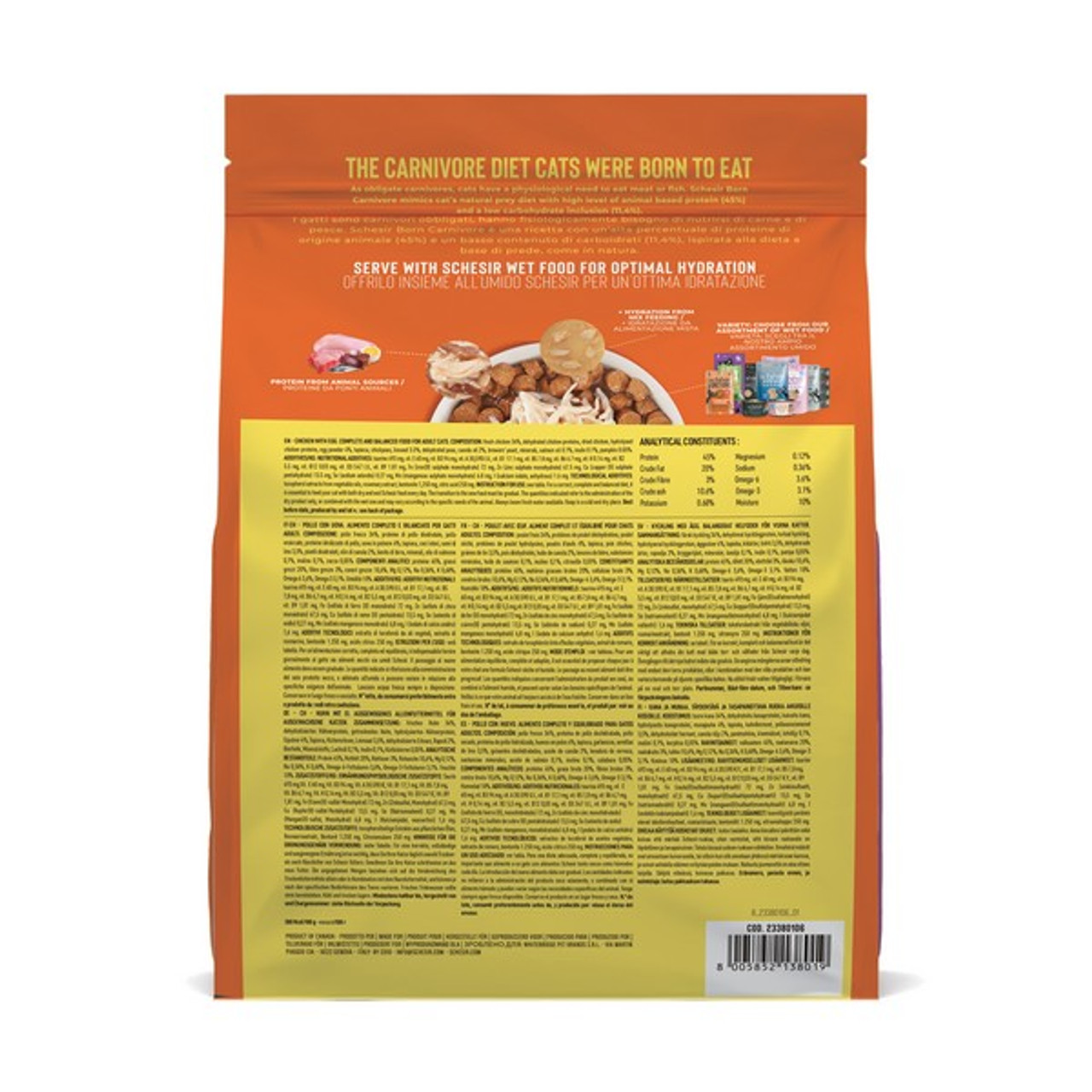 Schesir Dry Born Carnivore Chicken & Egg | Adult - Image 2