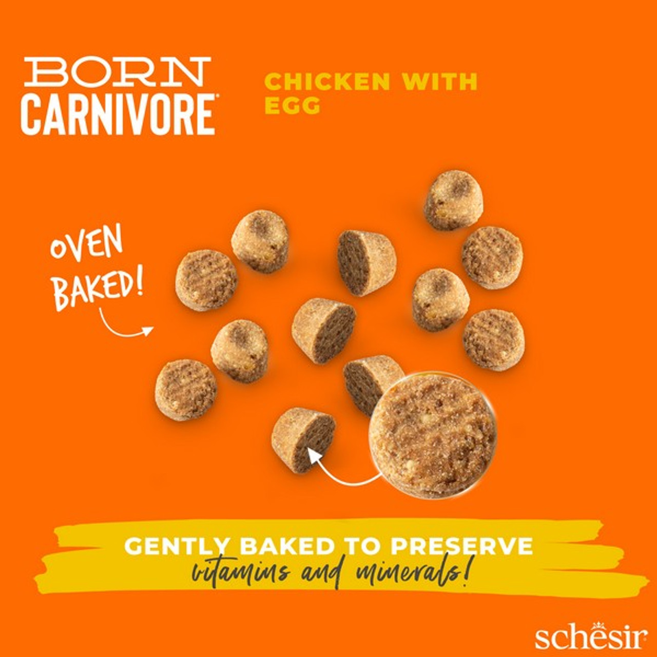 Schesir Dry Born Carnivore Chicken & Egg | Adult - Image 5