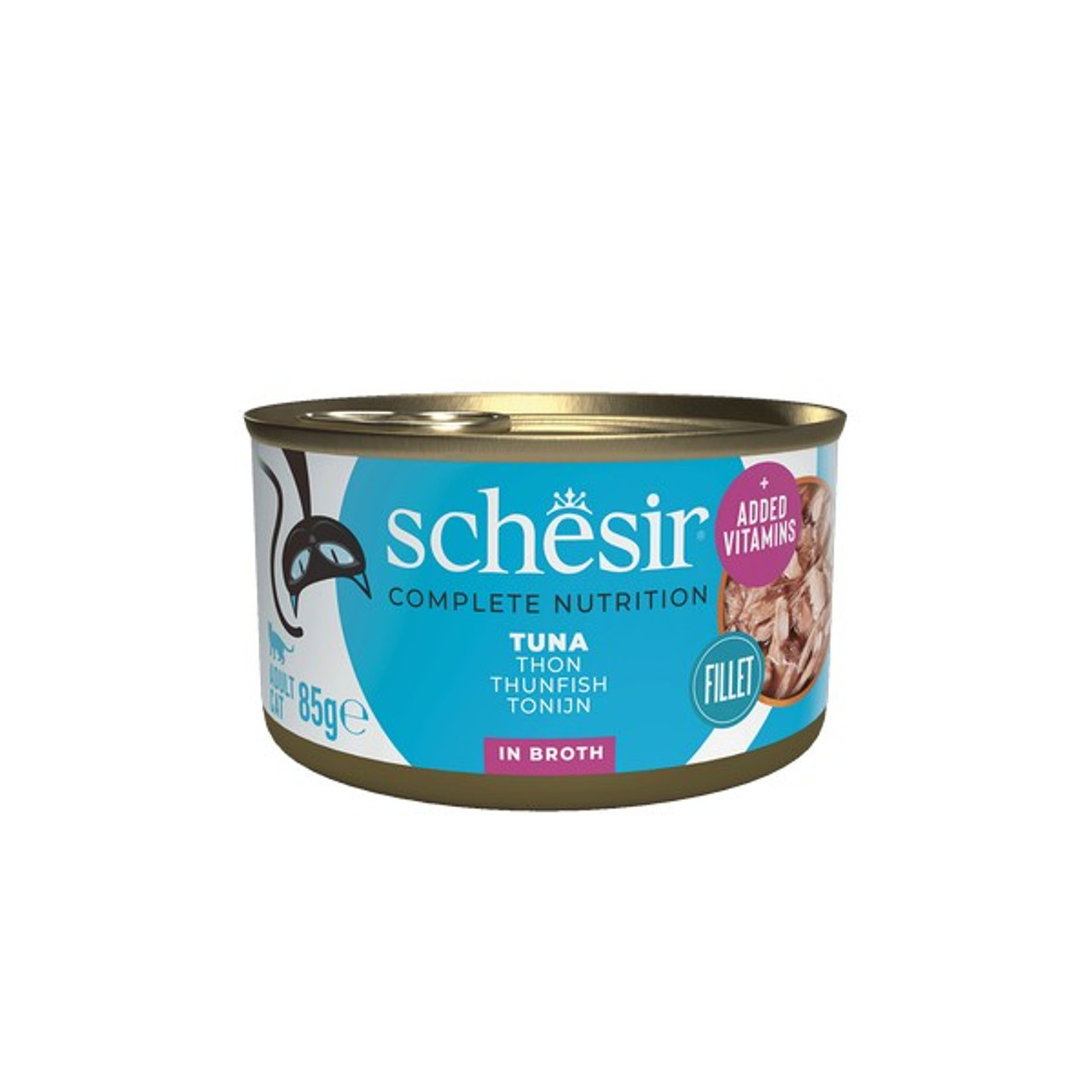 Schesir Tuna In Broth Complete and Balanced 85g