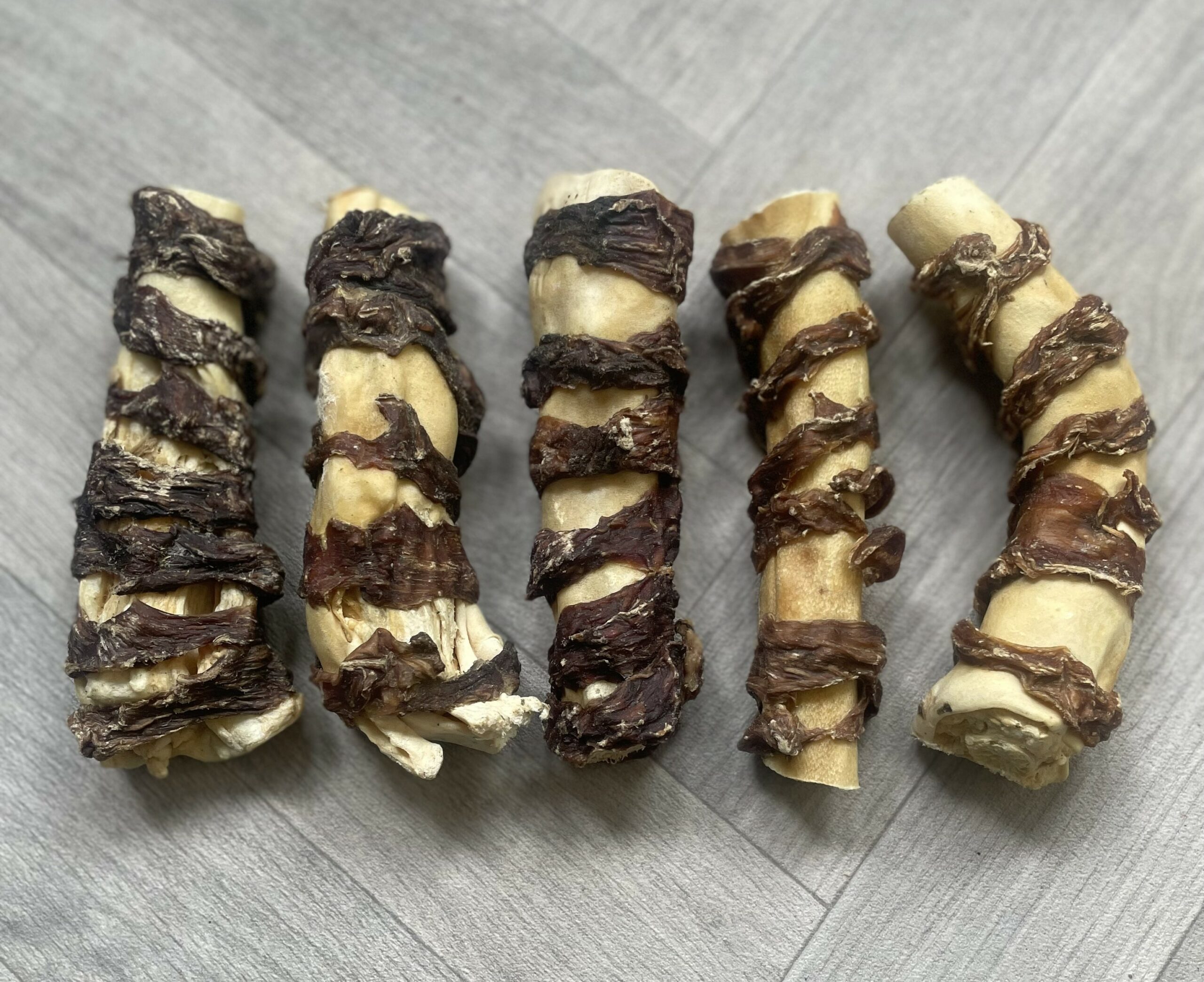 Buffalo Tails with Steak - Dog Treat